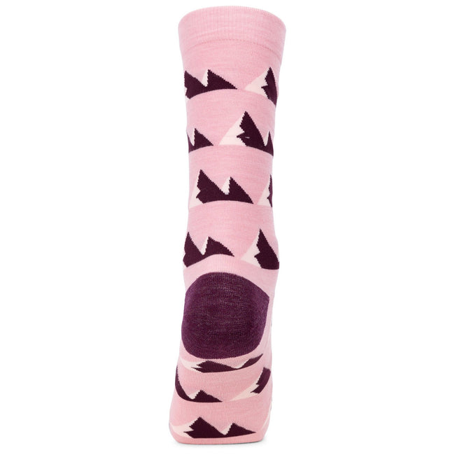 Candy Pink - Back - Trespass Unisex Adult Saxon DLX Trekking Socks
