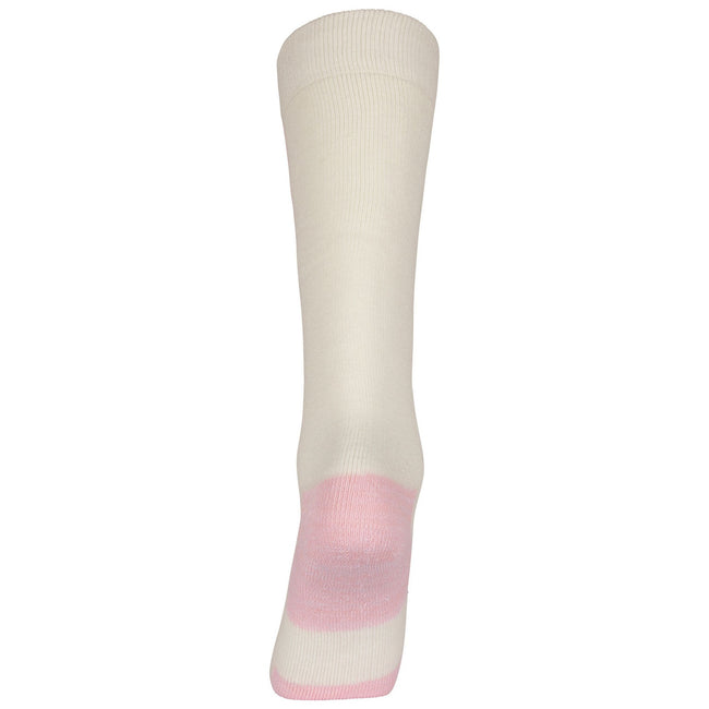 Candy Pink-Off White - Back - Trespass Childrens-Kids Convex Ski Socks (Pack of 2)