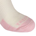 Candy Pink-Off White - Lifestyle - Trespass Childrens-Kids Convex Ski Socks (Pack of 2)