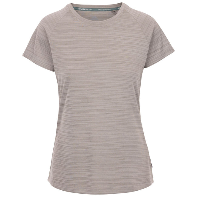 Platinum Marl - Front - Trespass Womens-Ladies Vickland TP75 Active T-Shirt