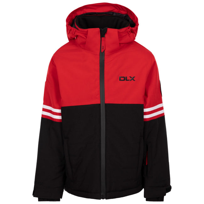 Black - Front - Trespass Childrens-Kids Leonard Ski Jacket