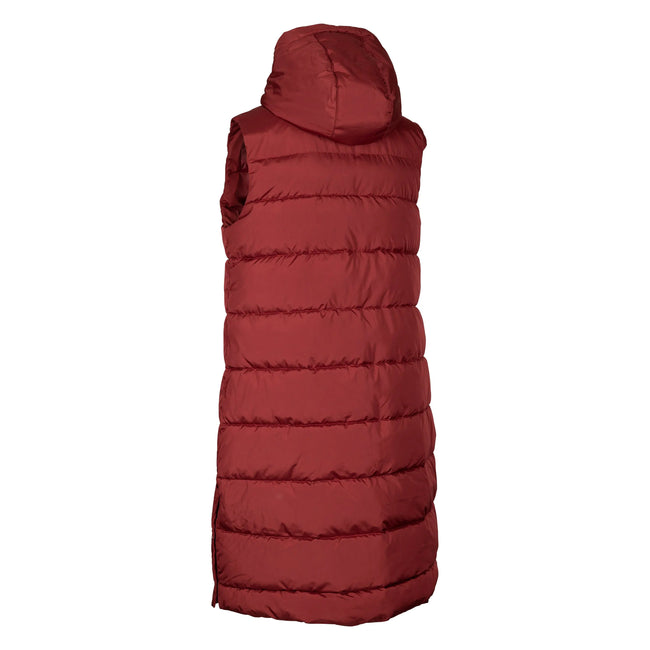 Dark Cherry - Back - Trespass Womens-Ladies Leona Quilted Gilet