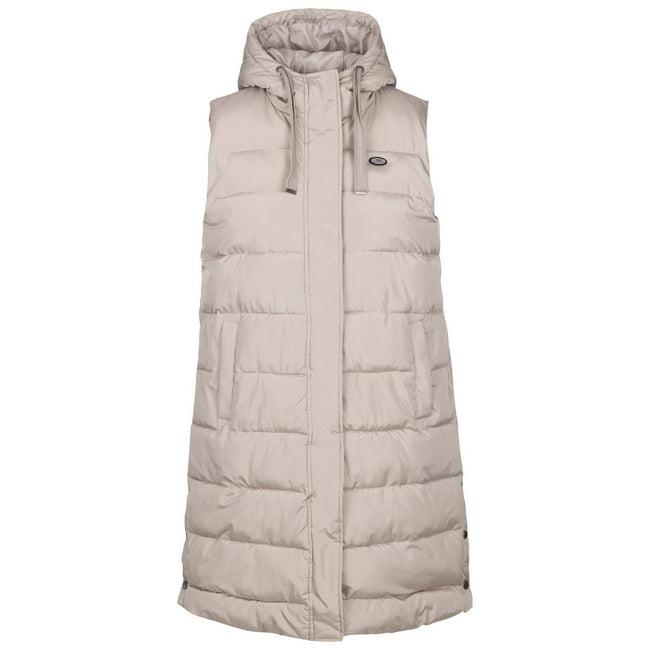 Vintage Khaki - Front - Trespass Womens-Ladies Leona Quilted Gilet