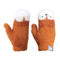 Orange-Spice - Lifestyle - Trespass Childrens-Kids Hillside Knitted Mittens