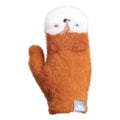 Orange-Spice - Front - Trespass Childrens-Kids Hillside Knitted Mittens
