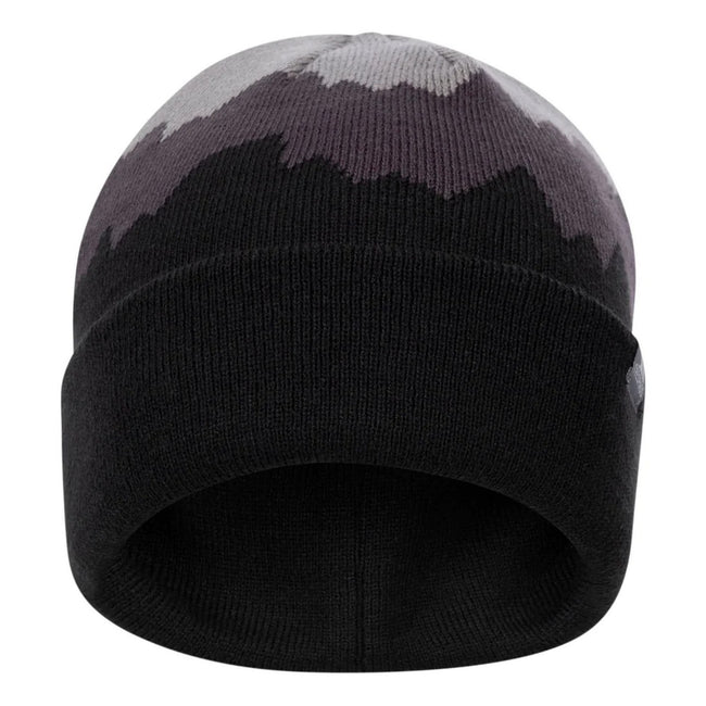 Storm Grey-Dark Grey-Black - Back - Trespass Mens Cobbler Beanie