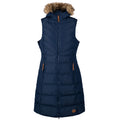 Navy - Front - Trespass Womens-Ladies Audrey Gilet