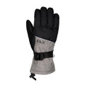 Black-Grey Marl - Front - Trespass Womens-Ladies Sengla Ski Gloves