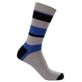 Black-Grey-Navy - Close up - Trespass Unisex Adult Cinque Socks (Pack of 5)