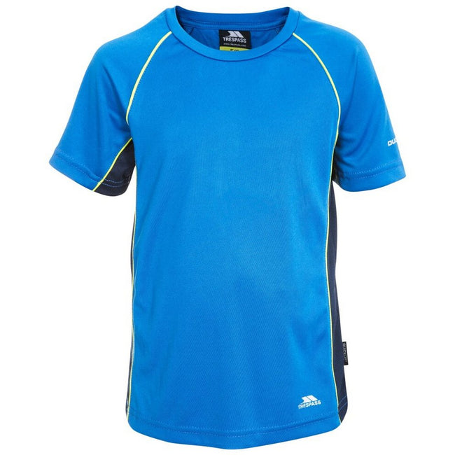 Blue - Front - Trespass Boys Alongside T-Shirt