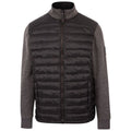 Black - Front - Trespass Mens Warner Padded Jacket