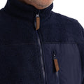 Navy - Pack Shot - Trespass Mens Buck Fleece Jacket