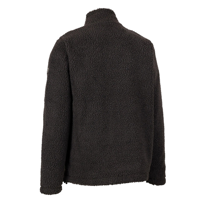 Dark Grey - Back - Trespass Mens Buck Fleece Jacket