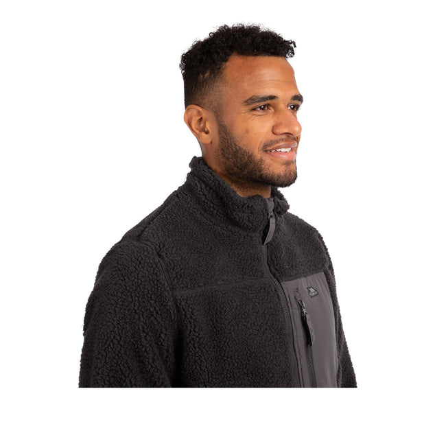 Dark Grey - Lifestyle - Trespass Mens Buck Fleece Jacket