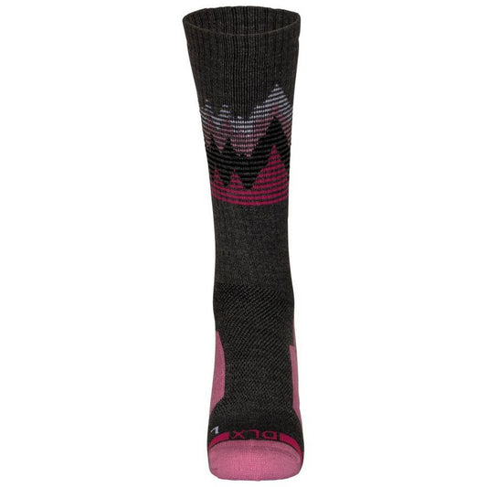 Grey Marl Marl - Front - Trespass Unisex Adult Hilliard DLX Trekking Socks