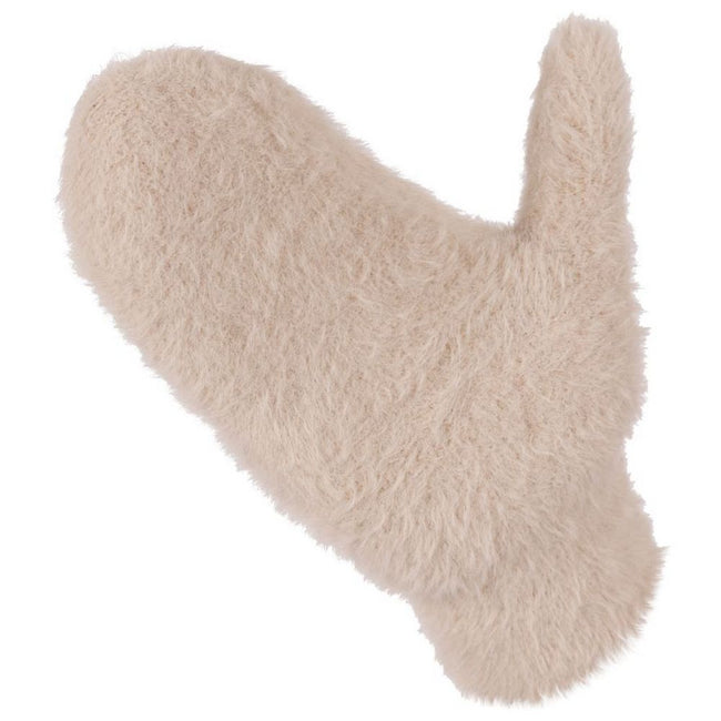 Soft Stone - Side - Trespass Womens-Ladies Seth Knitted Ski Mittens