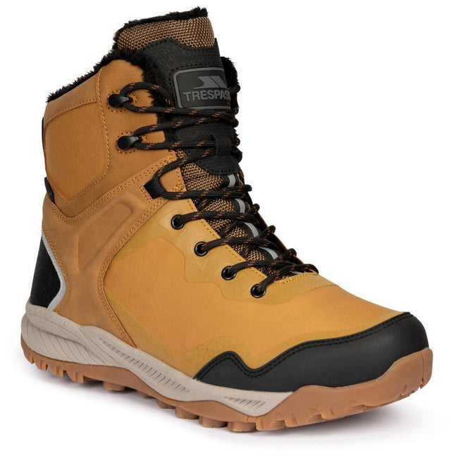 Tan - Front - Trespass Unisex Adult Haze Winter Boots