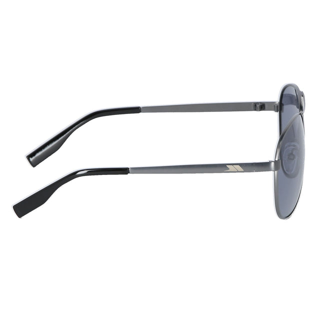 Black - Pack Shot - Trespass Unisex Adult Voso Etched Sunglasses