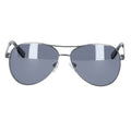 Black - Front - Trespass Unisex Adult Voso Etched Sunglasses