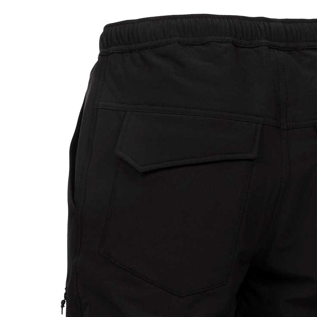 Black - Side - Trespass Mens Ryder Trousers