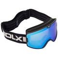 Blue - Close up - Trespass Unisex Adult Quilo DLX Ski Goggles