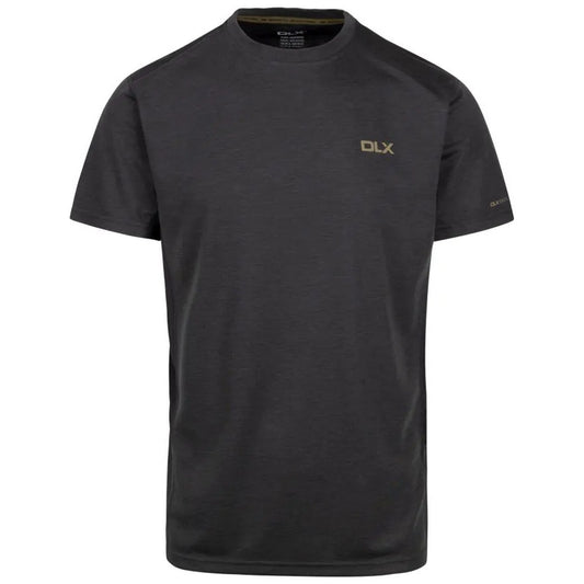 Dark Grey Marl - Front - Trespass Mens Garvey DLX Marl T-Shirt