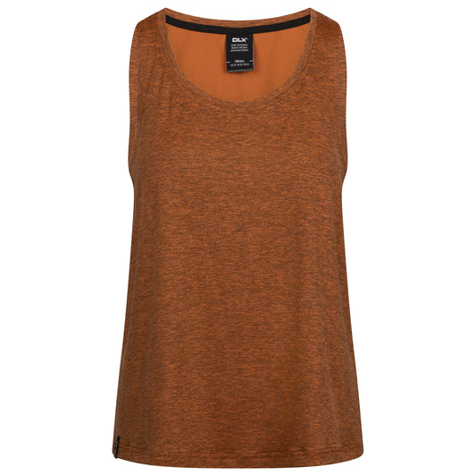 Amber Glow Marl - Front - Trespass Womens-Ladies Joanne DLX Marl Vest Top