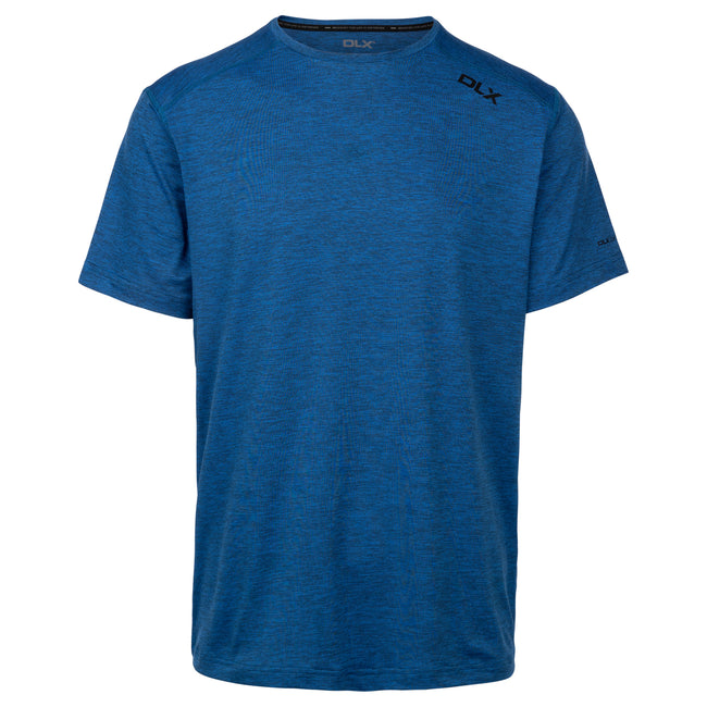 Blue Marl - Front - Trespass Mens Doyle DLX Marl T-Shirt