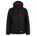 Black - Front - Trespass Womens-Ladies Lenka Hooded Padded Jacket