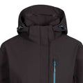 Dark Grey - Side - Trespass Womens-Ladies Katya DLX Waterproof Jacket