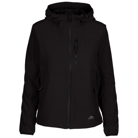 Black - Front - Trespass Womens-Ladies Kalady TP50 Jacket