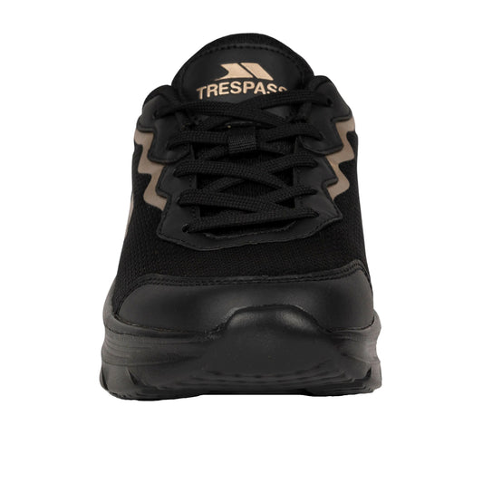 Black - Front - Trespass Womens-Ladies Ave Active Trainers