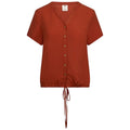 Burnt Sienna - Front - Trespass Womens-Ladies Beatrice Top