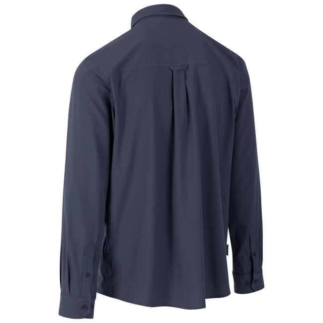 Flint - Back - Trespass Mens Cargan Shirt