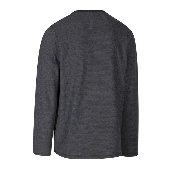 Dark Flint Marl - Back - Trespass Mens Calverley Sweatshirt