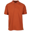 Burnt Orange - Front - Trespass Mens Brave Polo Shirt