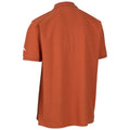 Burnt Orange - Back - Trespass Mens Brave Polo Shirt
