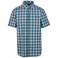 Blue Check - Front - Trespass Mens Calcutt Shirt