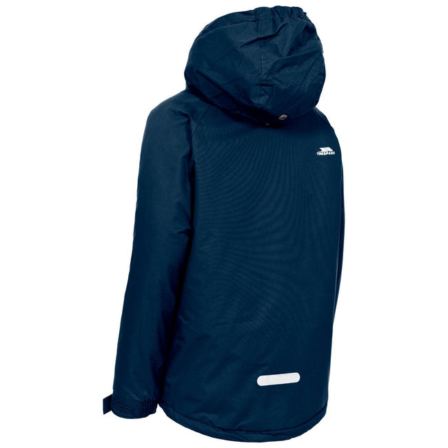 Navy - Back - Trespass Childrens-Kids Cornell II TP50 Jacket
