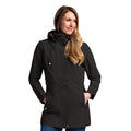 Black - Side - Trespass Womens-Ladies Pavlina TP75 Waterproof Jacket