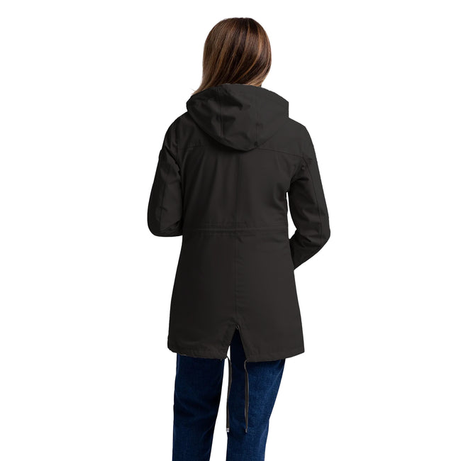 Black - Lifestyle - Trespass Womens-Ladies Pavlina TP75 Waterproof Jacket