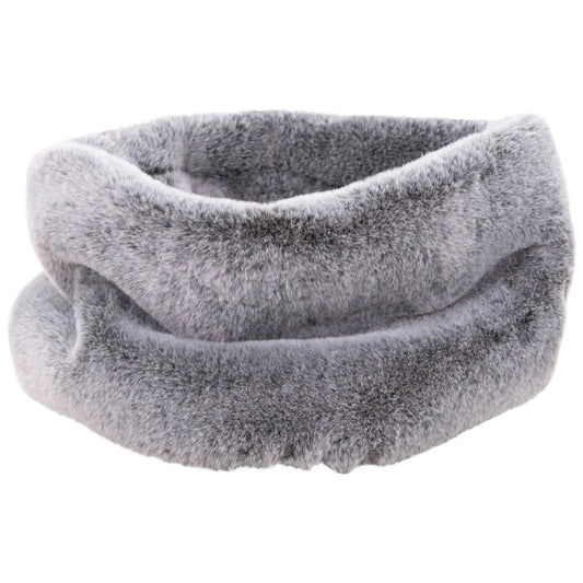 Black Fade - Front - Trespass Womens-Ladies Cinnibar Faux Fur Neck Warmer