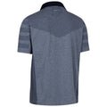 Navy Marl - Back - Trespass Mens Nab TP75 Active Polo Shirt