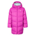 Purple Orchid - Front - Trespass Childrens-Kids Pleasing Padded Jacket