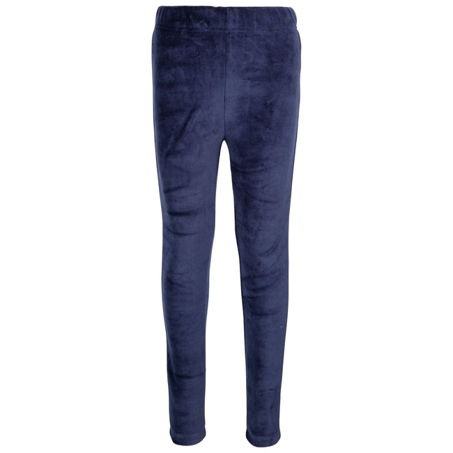 Navy - Front - Trespass Girls Chill Stretch Leggings