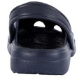 Navy - Back - Trespass Childrens-Kids Dip Moulded Clogs