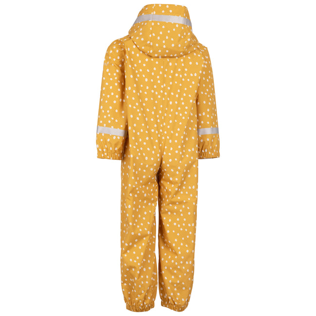 Honeybee - Back - Trespass Childrens-Kids Showery Rain Suit