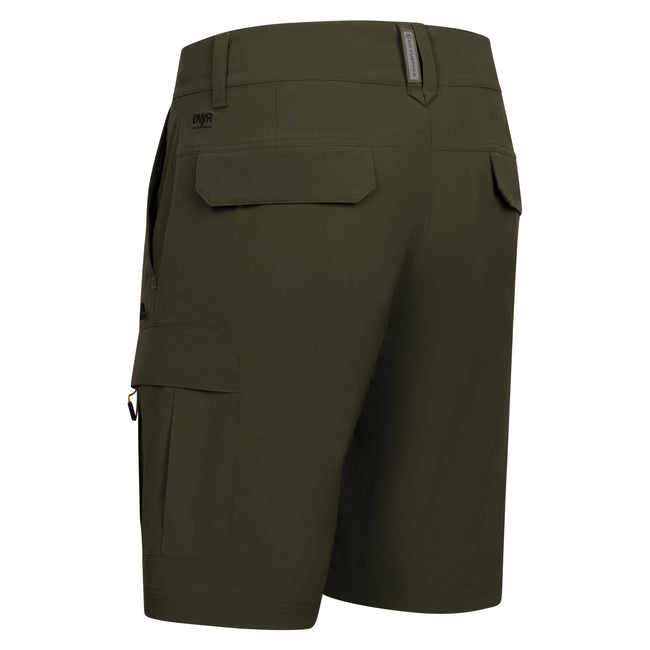 Dark Vine - Back - Trespass Mens Dalham Shorts