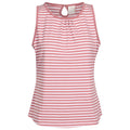 Light Mulberry - Front - Trespass Womens-Ladies Kelly Stripe Vest Top