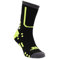 Black - Front - Trespass Unisex Adult Dash Cycling Compression Socks